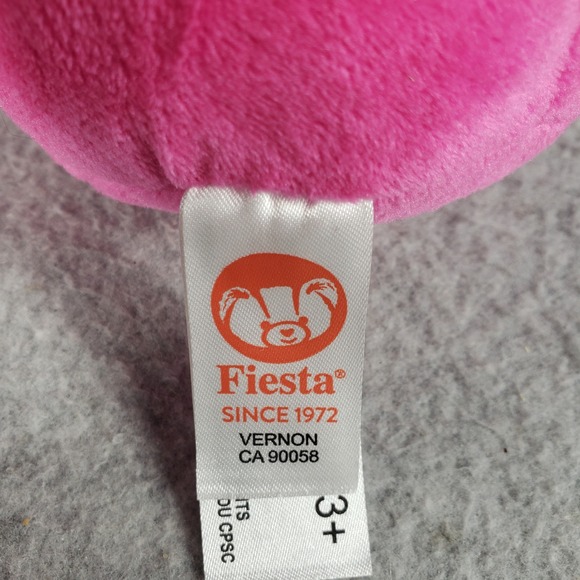 Fiesta Pink Boba Plush Kawaii Bubble Tea Stuffed Toy 6 Inch Foodcore Desk Mascot - Picture 5 of 10